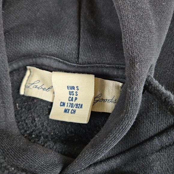 N.A.S.A Black hoodie Size Small Label of Graded Goods - Picture 4 of 7